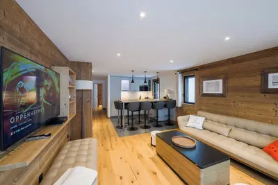 Image de Superbe appartement pour 8 personnes (4a+ 4e), service hôtelier, skis aux pieds