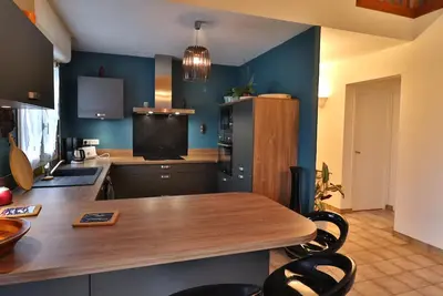 Image de Maison confortable 3 chambres, jardin, proche plages & bourg, WiFi, parking