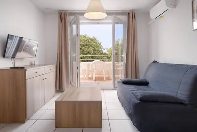 Image de Appt 4 pers lumineux avec balcon