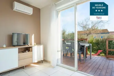 Image de Maison avec jardin proche plage pour 7 pers