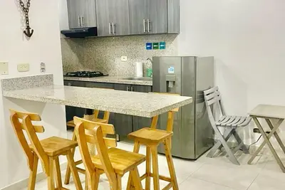 Image de Cozy 2 bedroom 2 bathroom in lovely Cartagena. By Airport, Ocean. Ac WiFi Parking