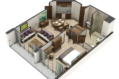 Image de Family Friendly 1 Bedroom The Bliss, Pools, Golf, Beach, Cirque du Soleil