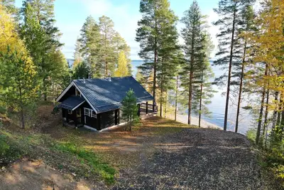 Image de Cottage with stunning lake view and private beach