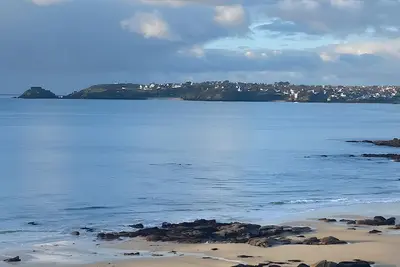 Image de vue exceptionnelle sur l océan
