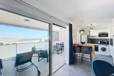 Image de Appartement avec vue sur la mer et la citadelle