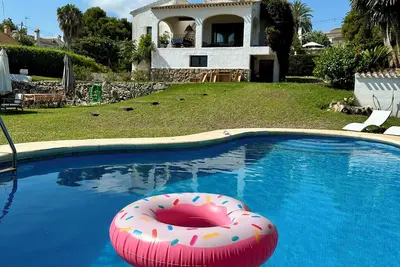Image de Family Villa Jávea, Arenal Beach, 10 Minutes Walk from Beach