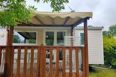 Image de Nat & Mayou \nMobil home de 6/8 personnes au Domaine de Dugny