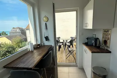 Image de Maison vue mer en baie de somme