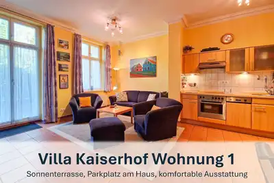 Image de Zinnowitz, Kaiserhof Wg 1 with fireplace - Zinnowitz, Villa Kaiserhof, Wg1