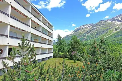 Image de Appartement de vacances Champfèr (St. Moritz) pour 1 - 4 personnes avec 2 chambres à coucher - Logem