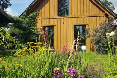 Cat lovers welcome! Cosy & modern lake-side house close to Potsdam with Sauna