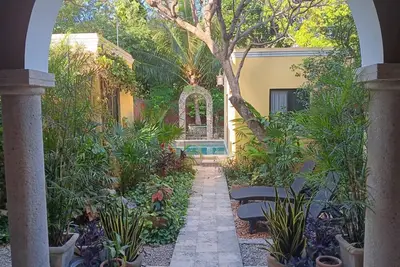 Image de Charming 3-bedroom house with Ac, Pool & WiFi in fabulous Mérida Centro