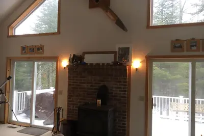 Image de Charming 3-bedroom with private hot tub, in adorable Waterford, Maine.