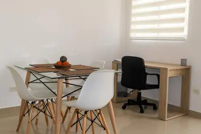 Image de Charming 2-bedroom apartment with high speed WiFi, Netflix, Ac in  Barranquilla