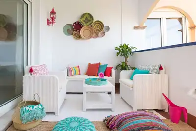 Image de Boho Chic. Beach front. Free bikes. Pool