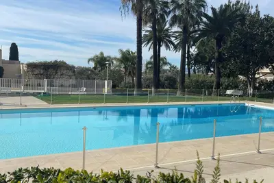 Image de Grand 3 pieces 4 personnes résidence avec piscine et tennis proche plage