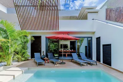 Image de Villa à Tulum avec Piscine et Jacuzzi Privés