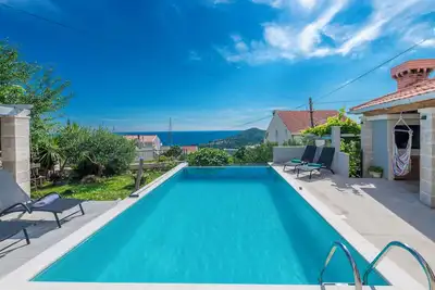 Image de Villa Nedia - 2 Apartments with Private Pool & Sea View