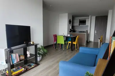 Enchanting 2-bedroom apartment with WiFi in Bogotá