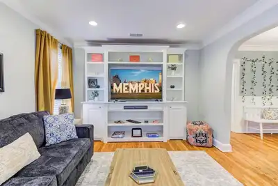 Image de Charming 2-bedroom home with Free 12pm checkout in vibrant Memphis