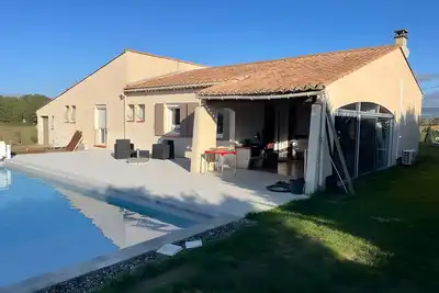 Image de Maison de vacances 'Opuceb' avec vue sur la montagne, Wi-Fi et climatisation