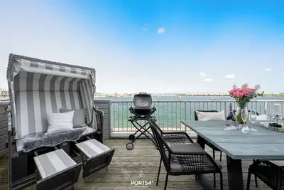 Image de But Meere - Infrared Sauna, Fireplace, Whirlpool, Shower, Balcony, Beach Chair