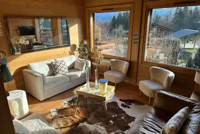 Image de Chalet spacieux à Combloux, 10 pers, parking inclus