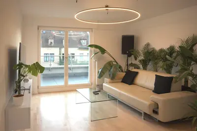 Image de Unique penthouse in the heart of Würzburg - modern and green oasis