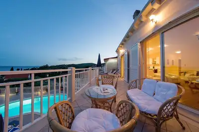Image de Contemporary villa with sea view and private pool