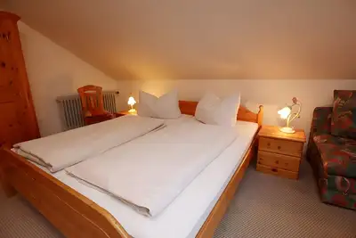 Image de Appartement 'Dahlie, 90qm' avec vue sur les montagnes, jardin partagé et Wi-Fi