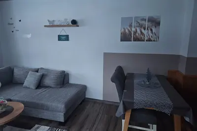 Image de Appartement 'Auszeit Zwischen Fellnasen' avec vue sur les montagnes, jardin privé et Wi-Fi