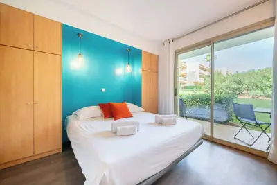 Image de Peacefull & confortable & fully equiped appartement near the sea with pool