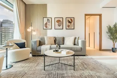 Image de Contemporary 2br w/ Huge Balcony - Close to Metro by Deluxe Holiday Homes