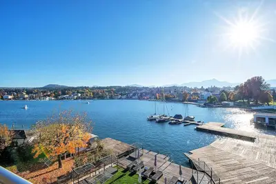 Wörthersee vacation apartment lake access