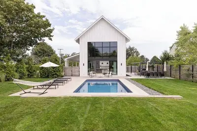 Modern new home by Golf Course