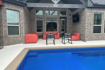 Image de Spacious 5-bedroom farmhouse in peaceful Pflugerville with Ac, WiFi