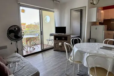 Image de Argelès : T2 proche plage, parking, Tv, lave-vaisselle