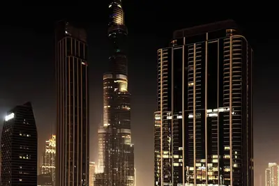 Image de Full Burj Khalifa view, near Dubai Fountain, Dubai Mall, Downtown Dubai