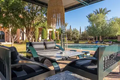 One of a Kind Villa with private pool, large garden, Hammam