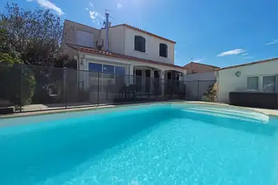 Image de Palavas Villa 3 chbres. Av Piscine/Jardin/Pk. Proche Mer et Centre(4 min à pied)