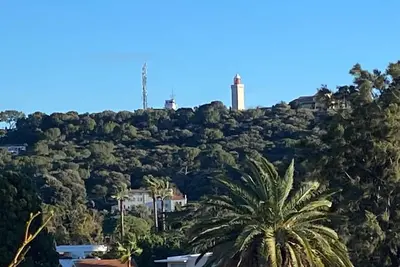 Image de Stunning terrace with view of Cap d' Antibes, yet 2 mins from beach with Ac/WiFi