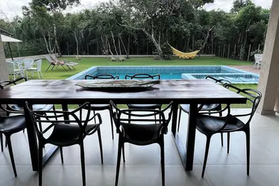 Image de 5 Suite House In Praia Do Forte. Swimming Pool With Hydromassage.