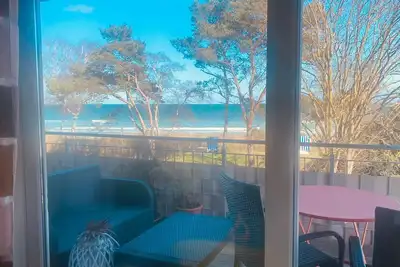 Image de House directly on the beach, behind the dune, sea view