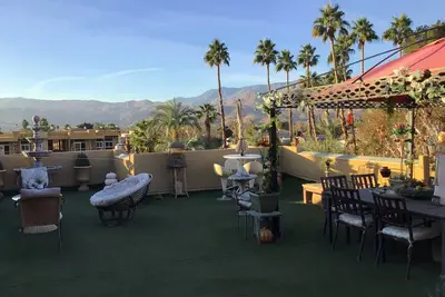 Image de Charming 2-bedroom villa with terrace best view of mountain in Palm Springs area