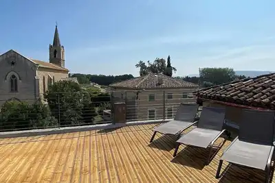 Image de Appartement et son rooftop avec vue panoramique