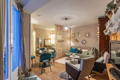 Image de Studio central 2-4 pers, terrasse équipée, proche thermes et randos