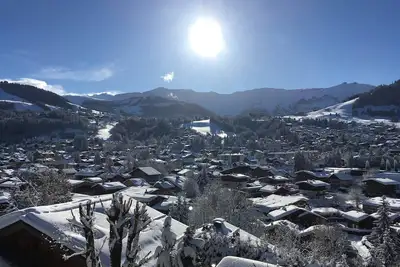 Image de Somptueux chalet vue imprenable sur les montagnes