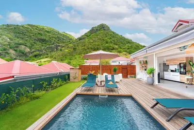 Image de Villa Topaze avec piscine au sel et 3 chambres climatisées pour 6 personnes