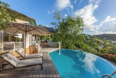 Image de Villa Tramonto. Great view, exclusive area and beach at walking distance.
