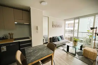 Image de Hom | Comodo y Acogedor Depto 2d2b 3pax Santiago